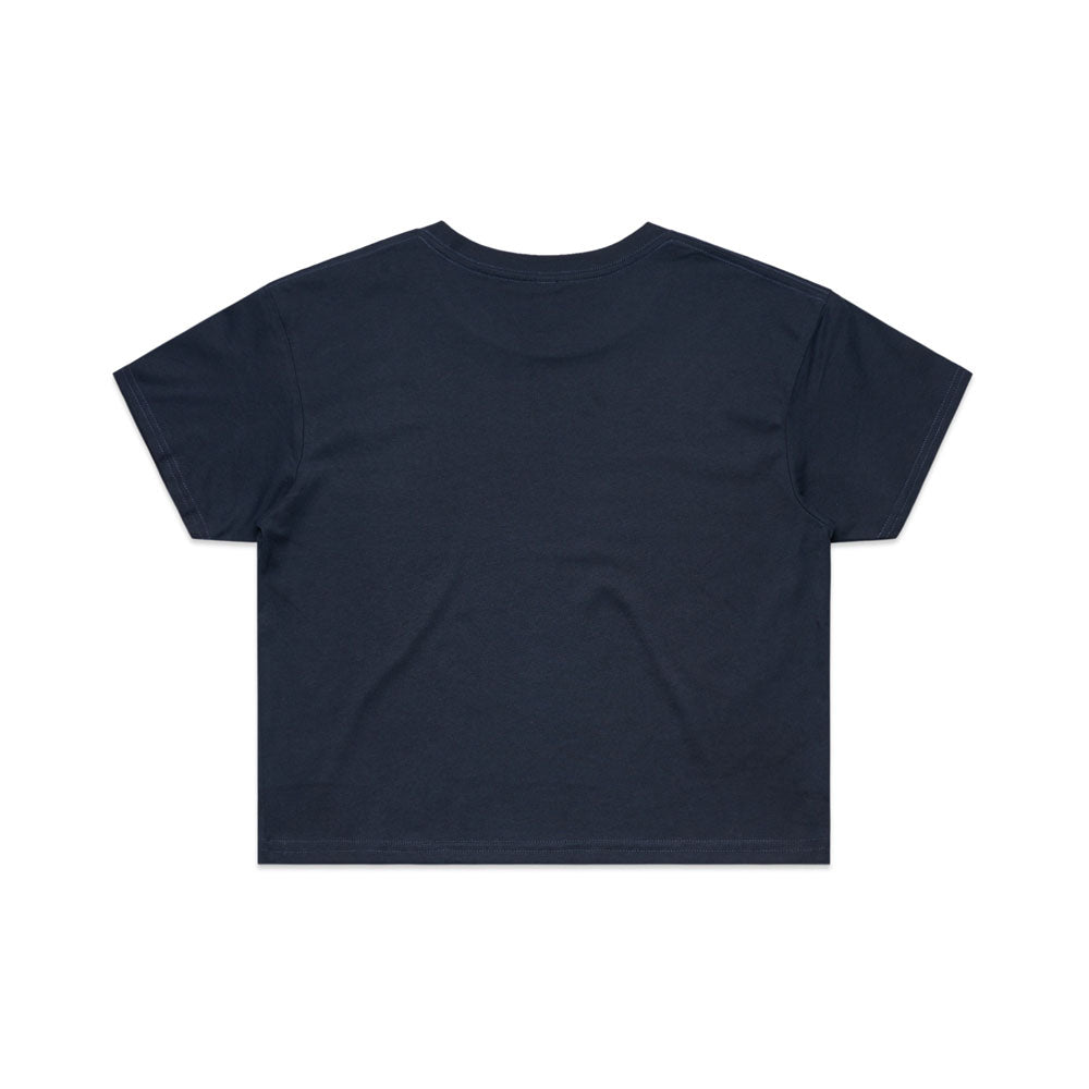 Woman's Crop Tee- Workwear Branding Embroidery ｜Digital Printing