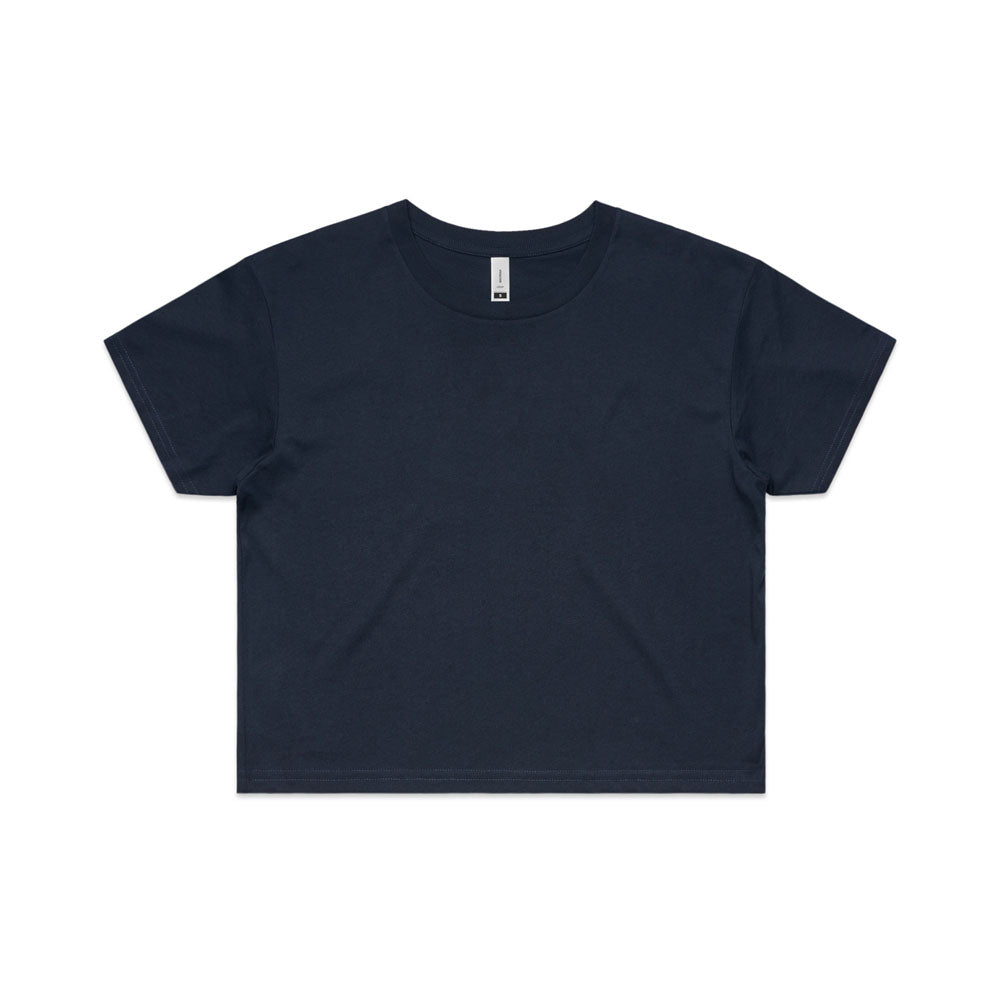 Woman's Crop Tee- Workwear Branding Embroidery ｜Digital Printing