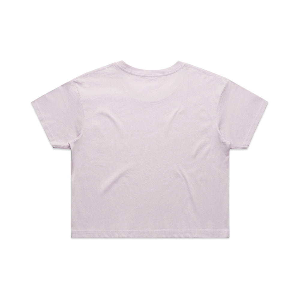 Woman's Crop Tee- Workwear Branding Embroidery ｜Digital Printing