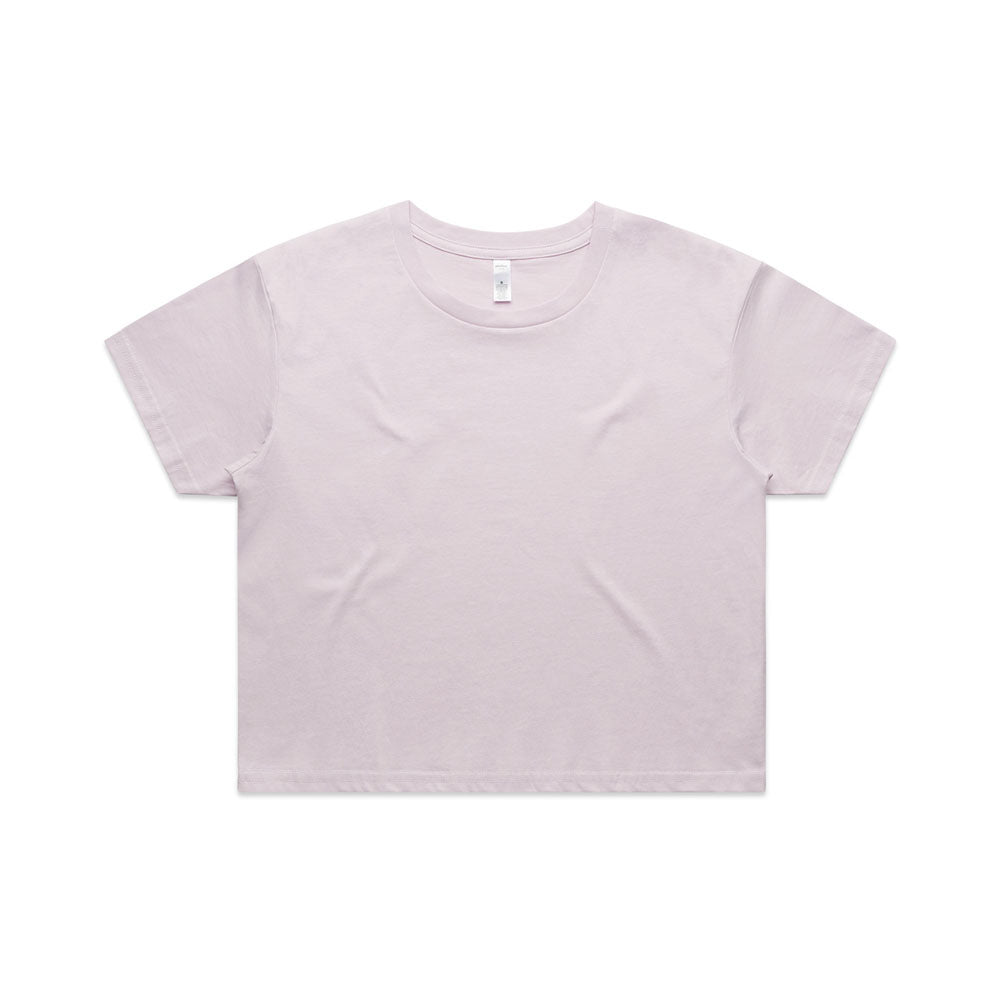 Woman's Crop Tee- Workwear Branding Embroidery ｜Digital Printing