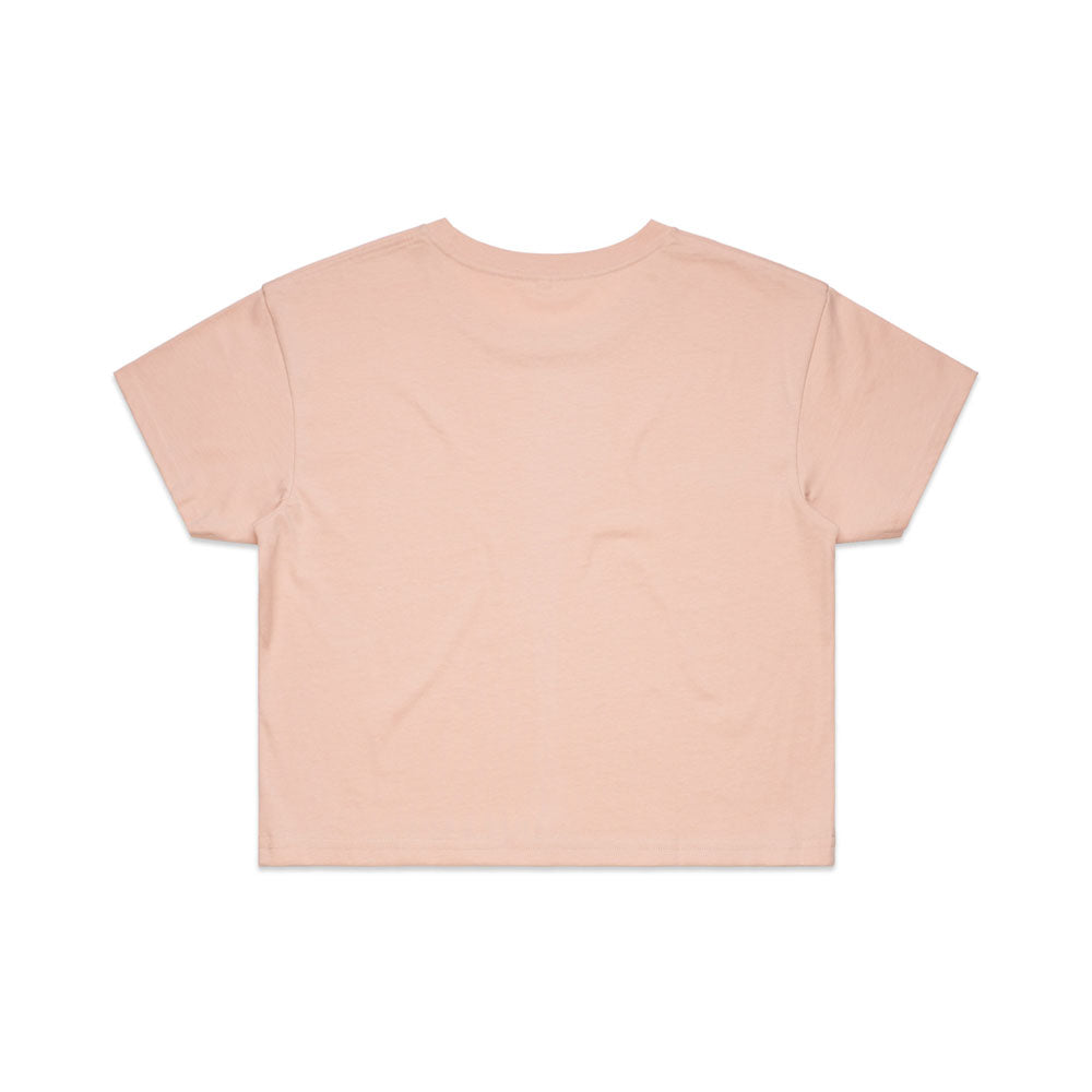 Woman's Crop Tee- Workwear Branding Embroidery ｜Digital Printing