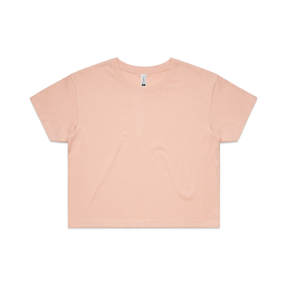 Woman's Crop Tee- Workwear Branding Embroidery ｜Digital Printing