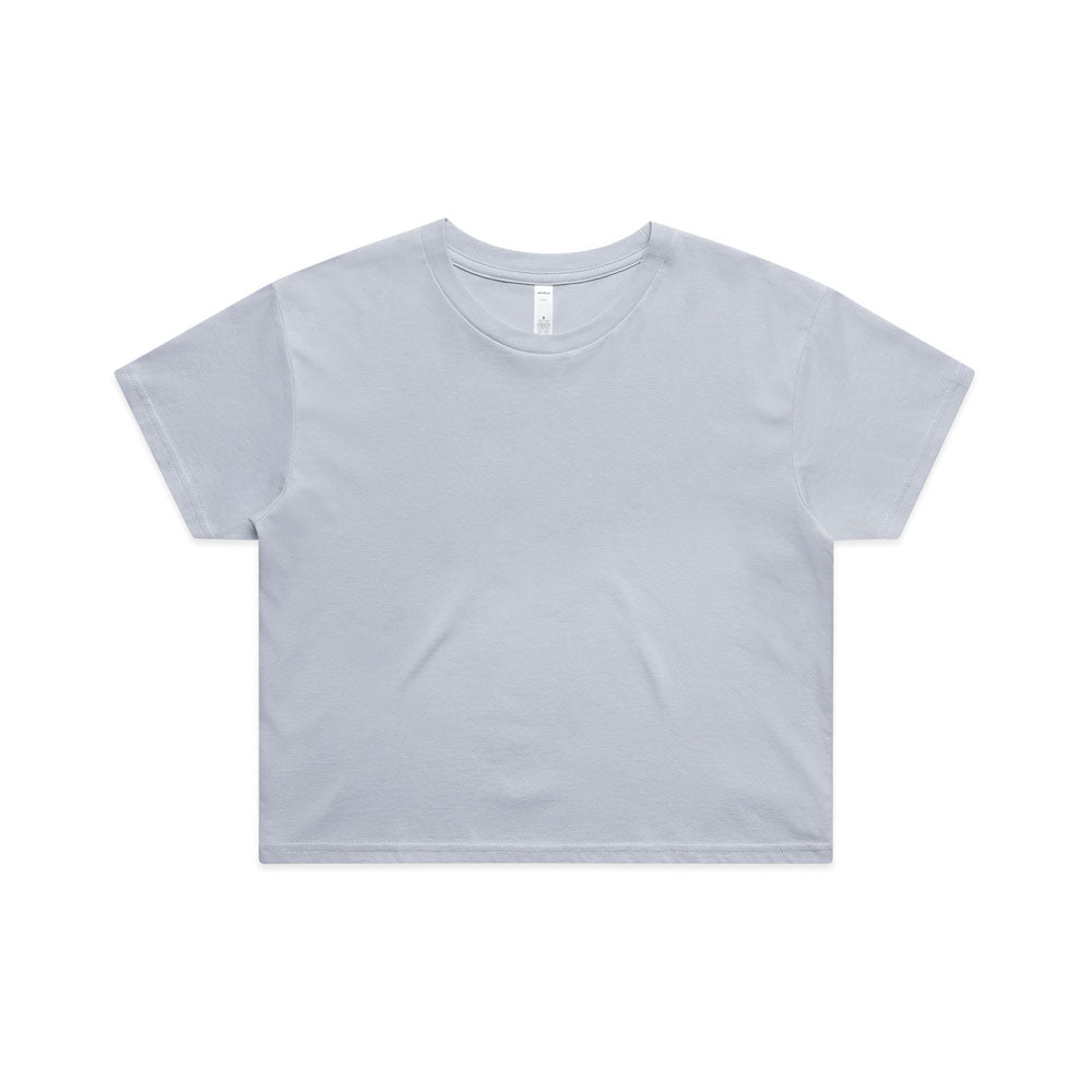 Woman's Crop Tee- Workwear Branding Embroidery ｜Digital Printing