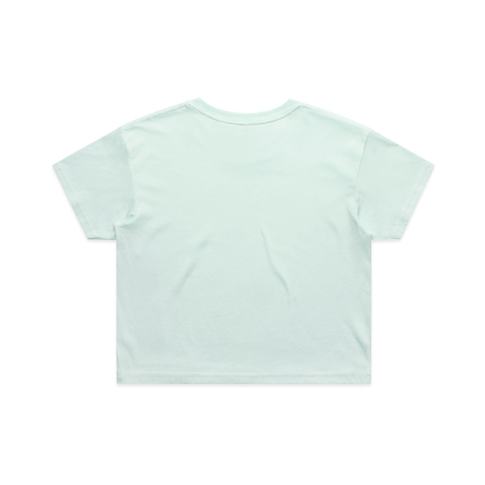 Woman's Crop Tee- Workwear Branding Embroidery ｜Digital Printing