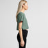 Woman's Crop Tee- Workwear Branding Embroidery ｜Digital Printing