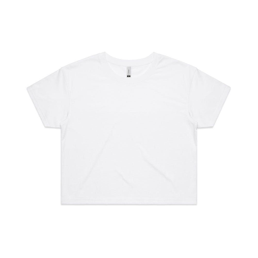 Woman's Crop Tee- Workwear Branding Embroidery ｜Digital Printing