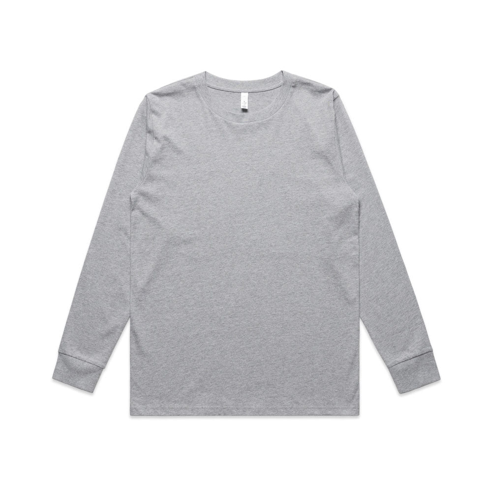 Woman's Classic L/S Tee- Workwear Branding Embroidery ｜Digital Printing
