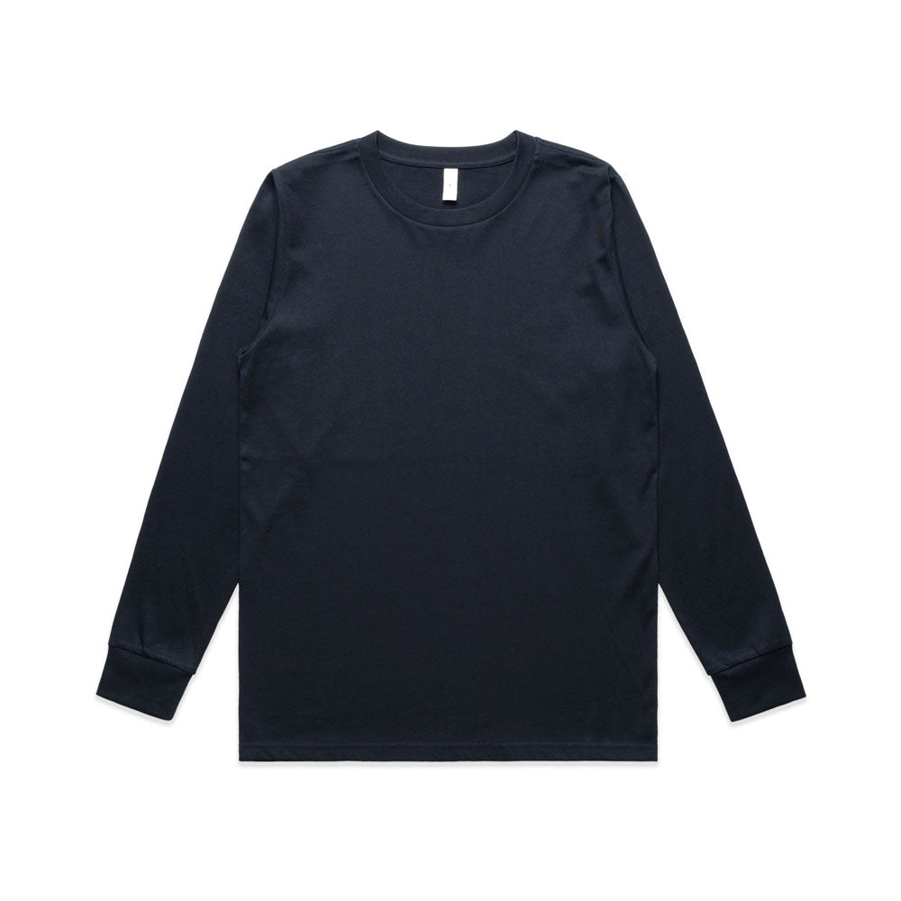 Woman's Classic L/S Tee- Workwear Branding Embroidery ｜Digital Printing