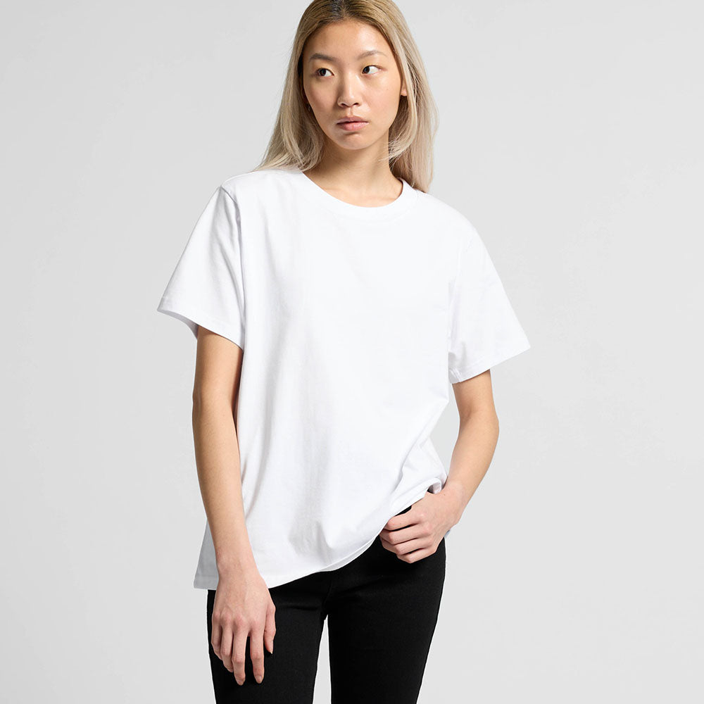 Woman's Classic Minus Tee [-5cm]- Workwear Branding Embroidery ｜Digital Printing