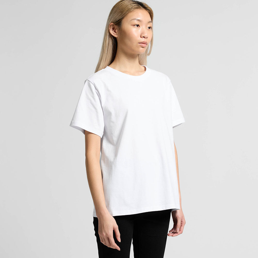 Woman's Classic Minus Tee [-5cm]- Workwear Branding Embroidery ｜Digital Printing