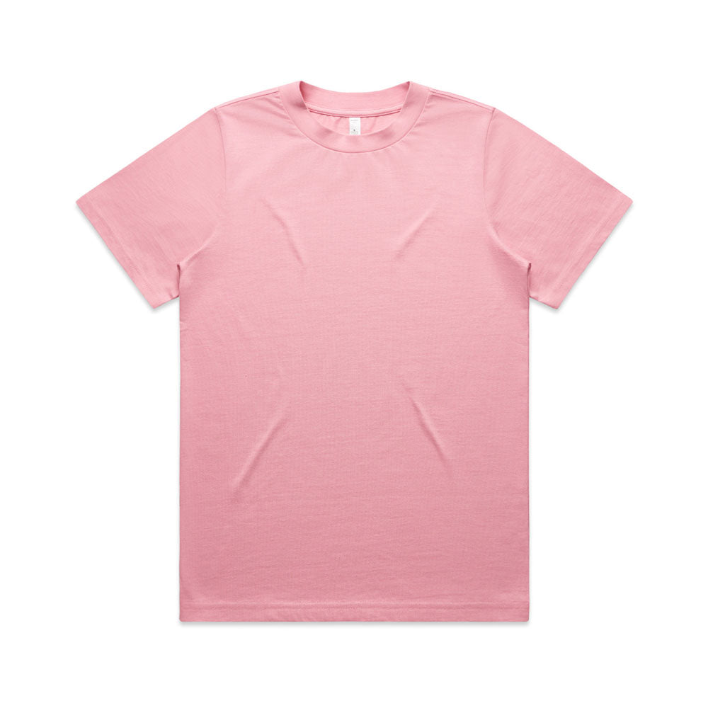 Woman's Heavy Tee- Workwear Branding Embroidery ｜Digital Printing