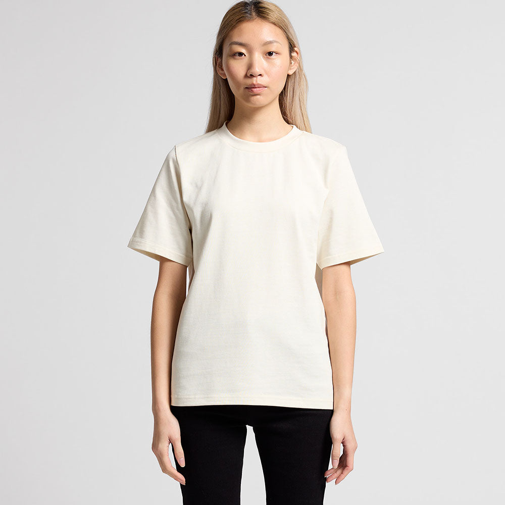 Woman's Heavy Tee- Workwear Branding Embroidery ｜Digital Printing