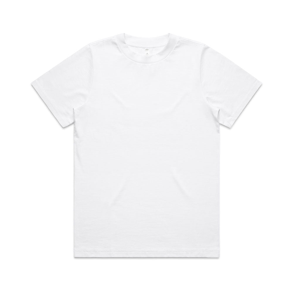 Woman's Heavy Tee- Workwear Branding Embroidery ｜Digital Printing