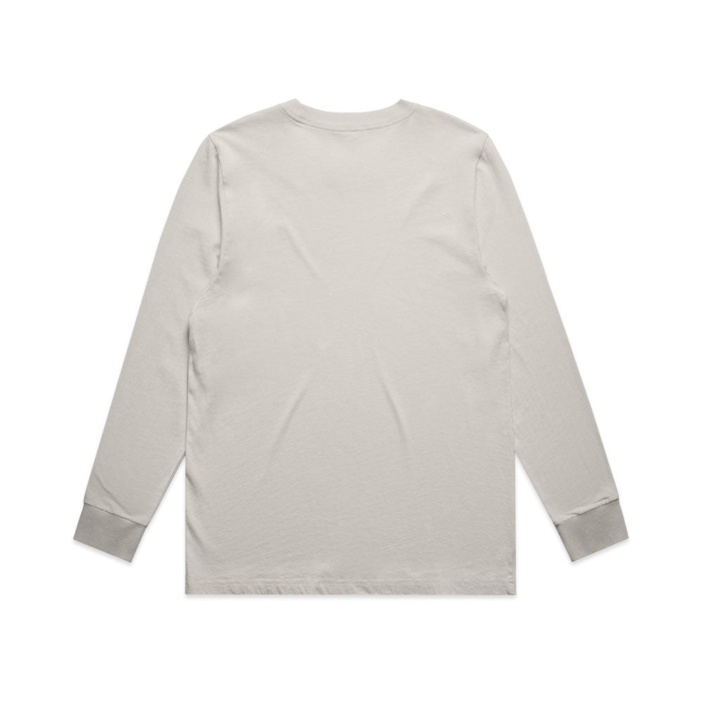Woman's Heavy Faded L/S Tee- Workwear Branding Embroidery ｜Digital Printing