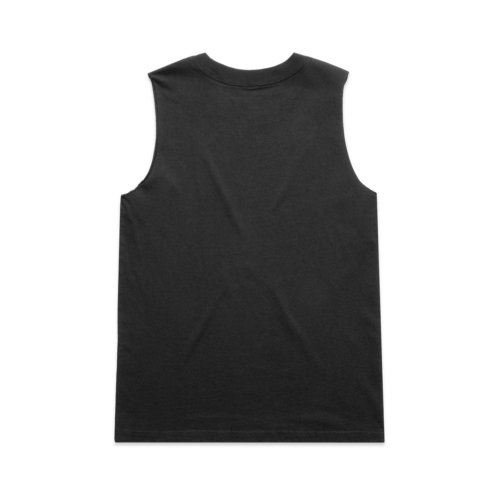 Woman's Heavy Faded Tank- Workwear Branding Embroidery ｜Digital Printing