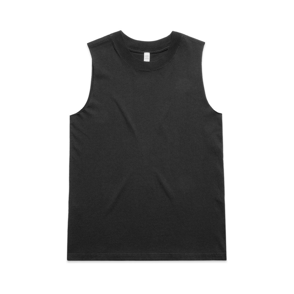 Woman's Heavy Faded Tank- Workwear Branding Embroidery ｜Digital Printing