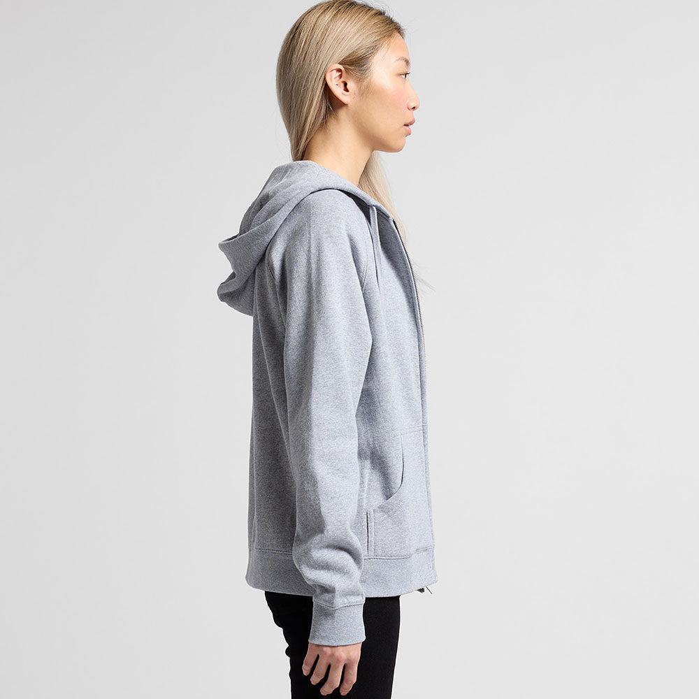 Woman's Official Zip Hoodie- Workwear Branding Embroidery ｜Digital Printing