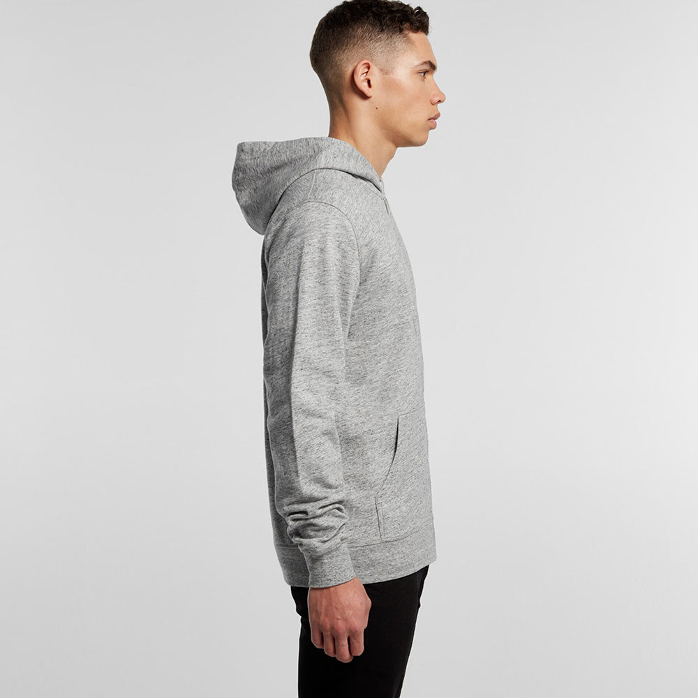 Mens Fleck Zip Hoodie - Workwear Branding Embroidery ｜Digital Printing