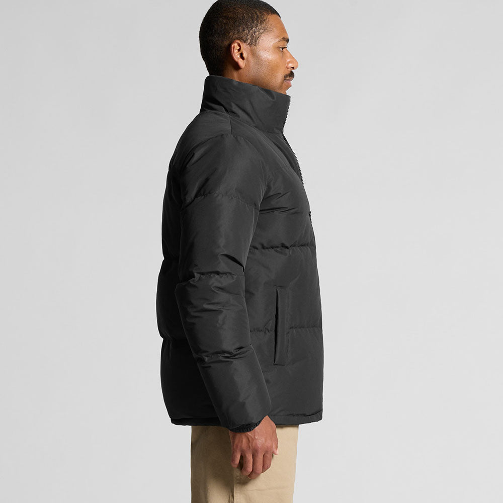Mens Puffer Jacket- Workwear Branding Embroidery ｜Digital Printing