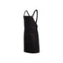 Stonewash denim cross-back apron – custom embroidery, BrightenWear