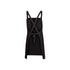 Stonewash denim cross-back apron – custom embroidery, BrightenWear
