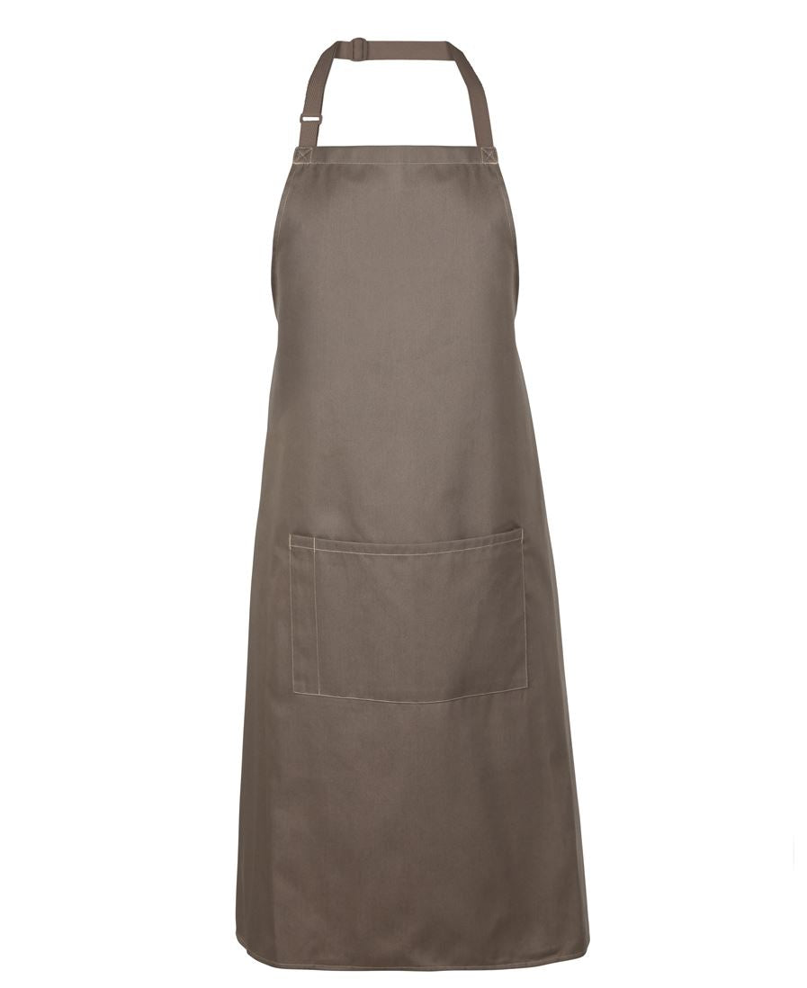 Poly/Cotton apron with pocket – custom embroidery, BrightenWear