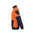Hi-Vis 350gsm 1/2 zip trade fleece – custom embroidery, BrightenWear