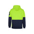 Hi-Vis 350gsm trade hoodie – custom embroidery, BrightenWear