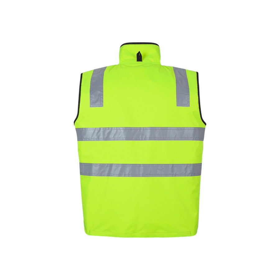 Hi Vis Reversible Vest - Lime/Black