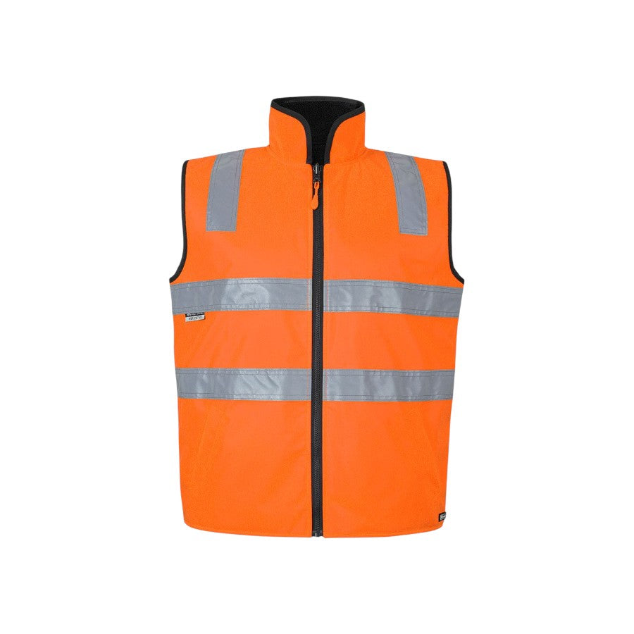 Hi Vis Reversible Vest - Orange/Black