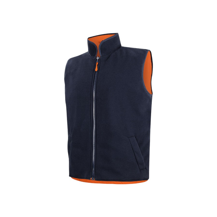 Hi Vis Reversible Vest - Orange/Navy