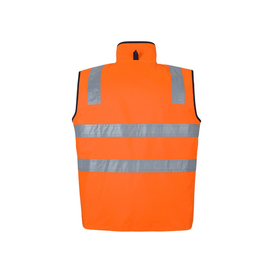 Hi Vis Reversible Vest - Orange/Navy