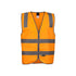 Vic Rail (D+N) Zip Safety Vest - Orange (VIC Rail)