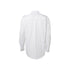 White short sleeve epaulette work shirt, back view