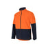 Hi Vis Three Layer Softshell Jacket - Orange/Navy