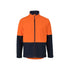 Hi Vis Three Layer Softshell Jacket - Orange/Navy