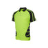 Hi Vis S/S Spider Polo - Lime/Black