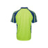 Hi Vis S/S Spider Polo - Lime/Royal