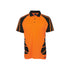 Hi Vis S/S Spider Polo - Orange/Black