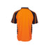 Hi Vis S/S Spider Polo - Orange/Navy