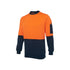 Hi Vis Fleecy Crew - Orange/Navy