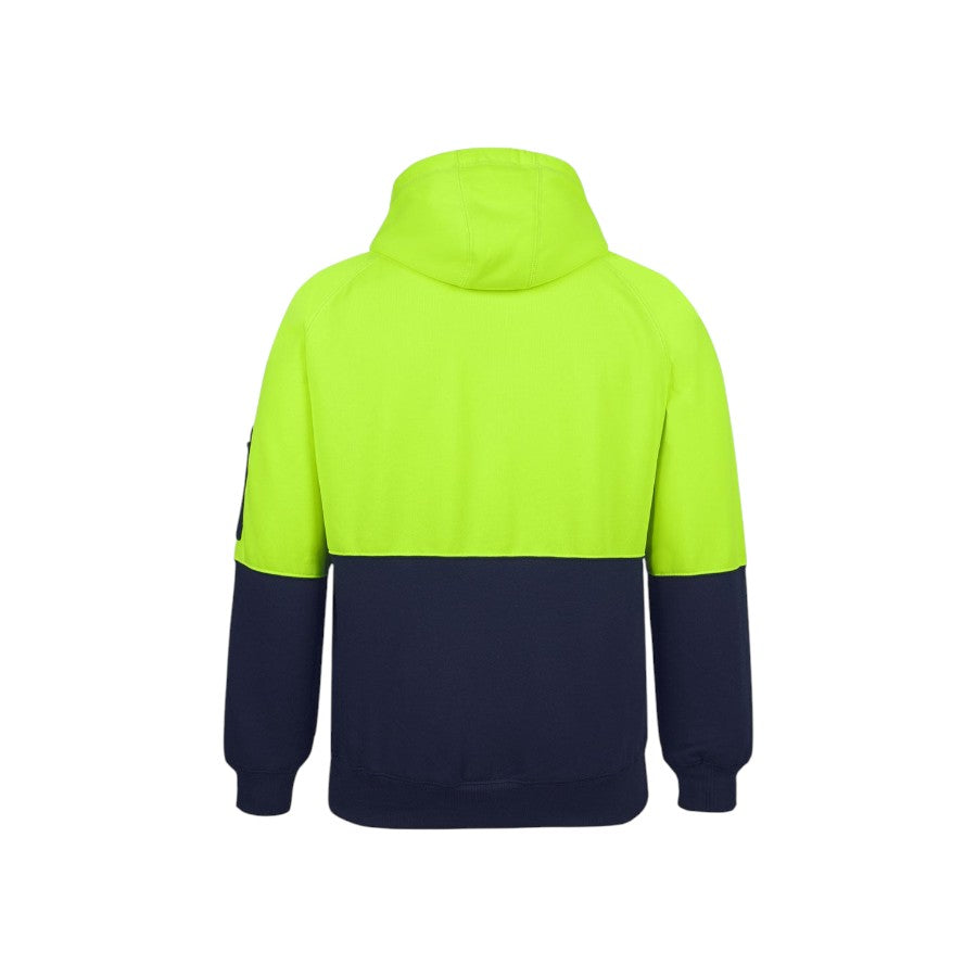 Hi Vis Full Zip Fleecy Hoodie