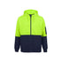 Hi Vis Full Zip Fleecy Hoodie
