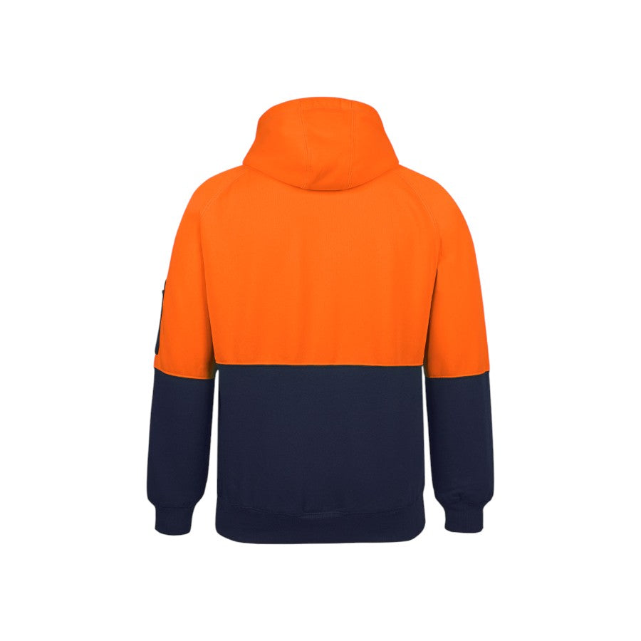 Hi Vis Full Zip Fleecy Hoodie