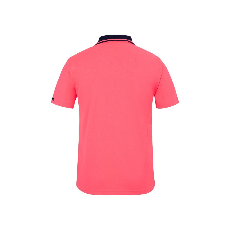 Custom Hi Vis Non-Cuff Traditional Polo | BrightenWear AU