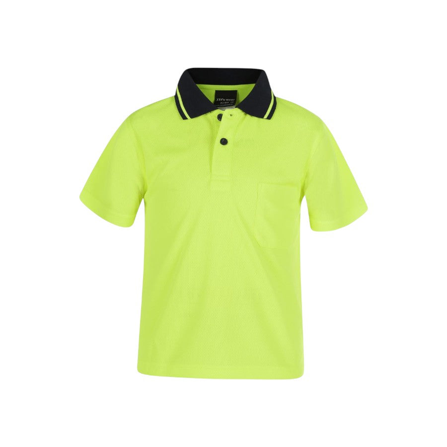 Custom Hi Vis Non-Cuff Traditional Polo | BrightenWear AU