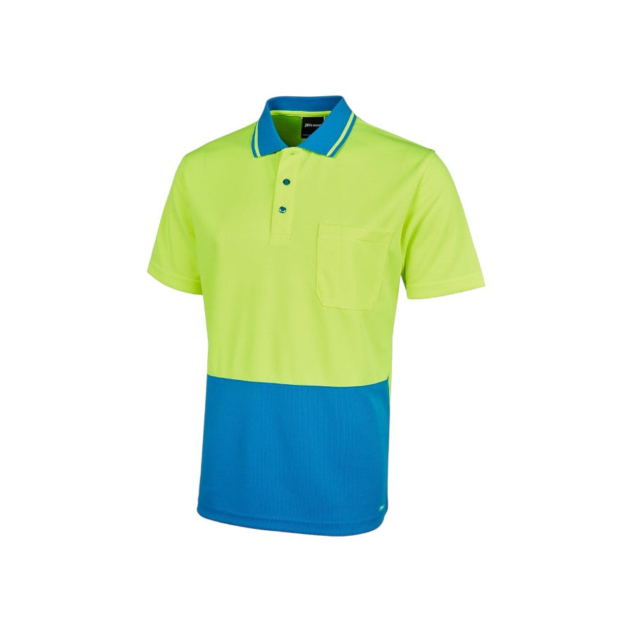 Custom Hi Vis Non-Cuff Traditional Polo | BrightenWear AU