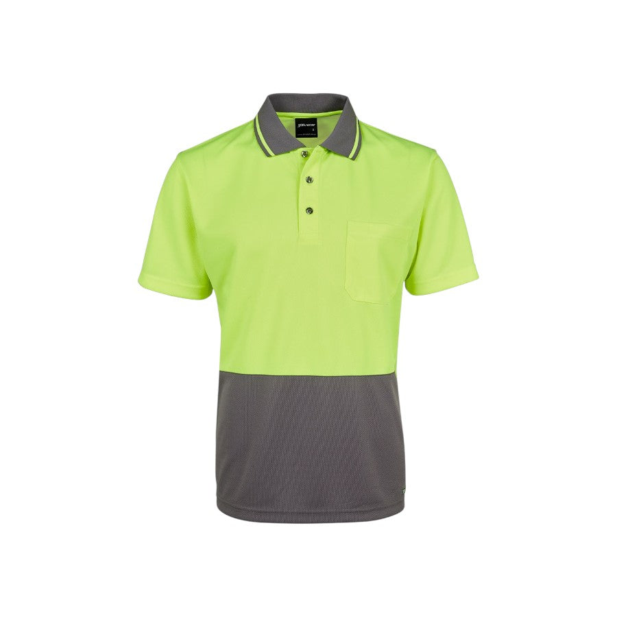 Custom Hi Vis Non-Cuff Traditional Polo | BrightenWear AU