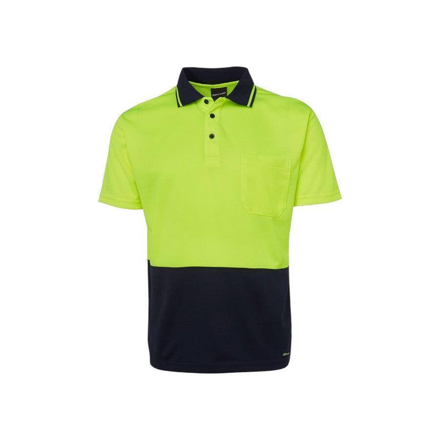 Custom Hi Vis Non-Cuff Traditional Polo | BrightenWear AU