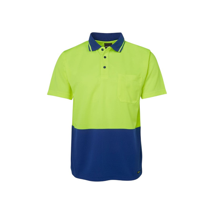 Custom Hi Vis Non-Cuff Traditional Polo | BrightenWear AU